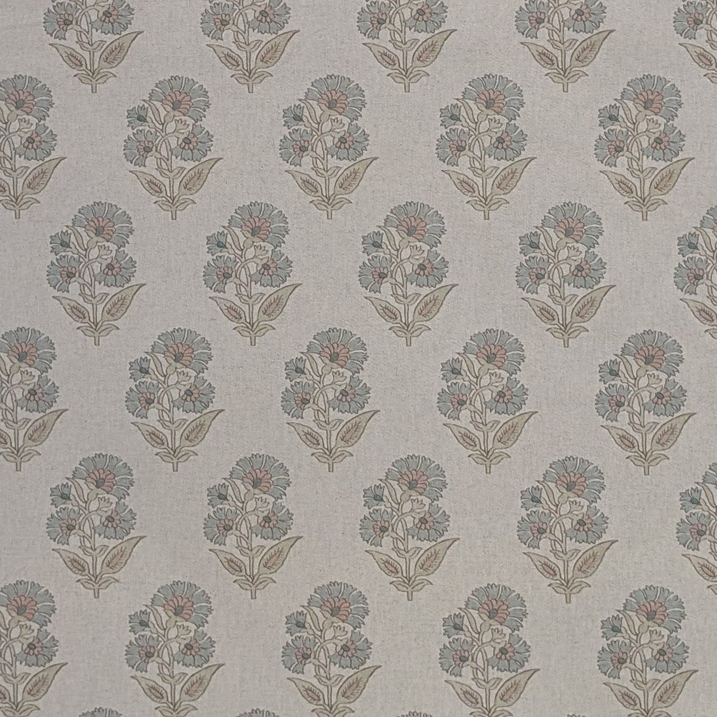 Absolutely Fabrics 'Bohemian Flower' Blue