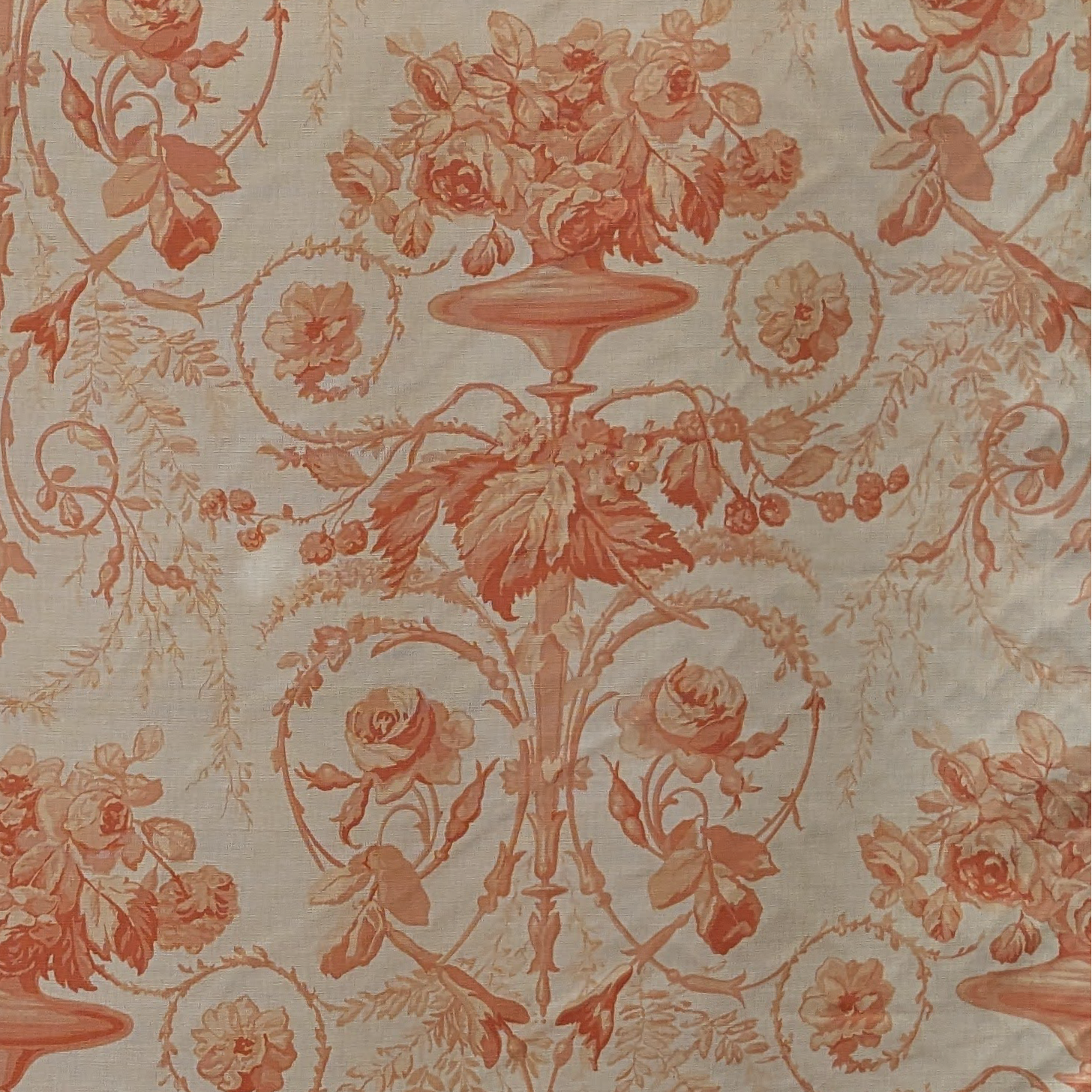 Beaumont & Fletcher ‘Bramble and Rose’  remnant piece 1.25 meters sold as 1 piece