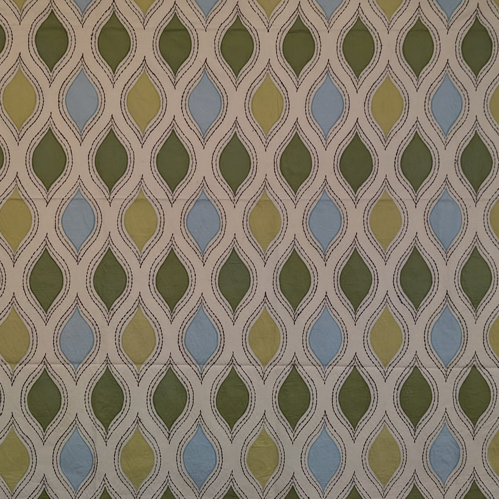 Absolutely Fabrics 'Diamond Embroidery' Remnant