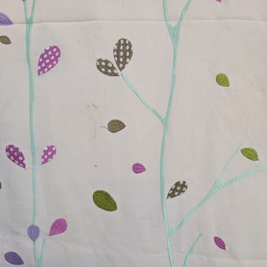 Prestigious Textiles 'Embroidered Tree Tops' Remnant