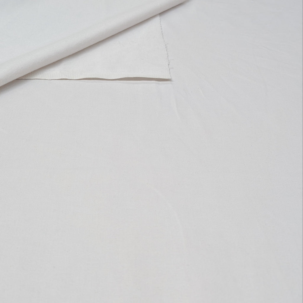 Fleece / Brushed cotton lining White
