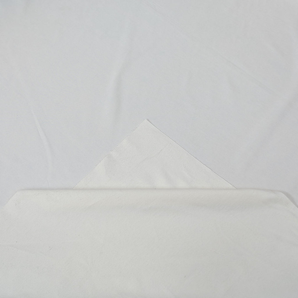 Fleece/brushed ivory cotton lining
