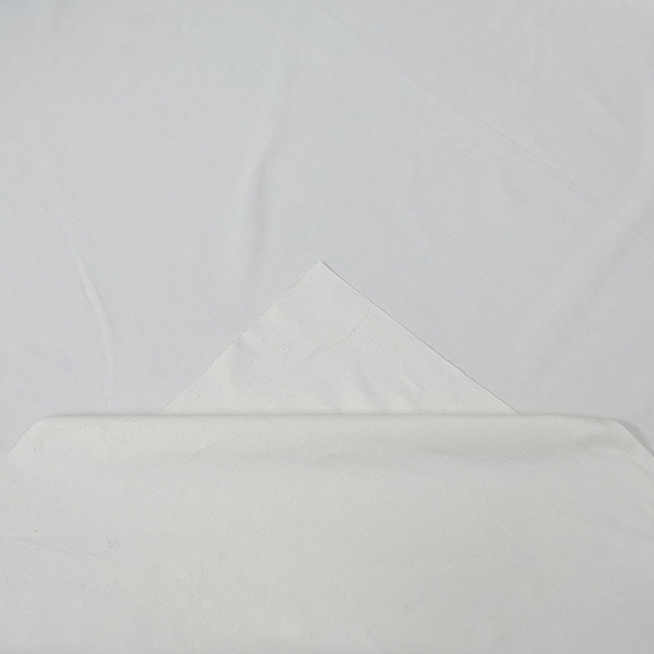 Fleece/brushed ivory cotton lining