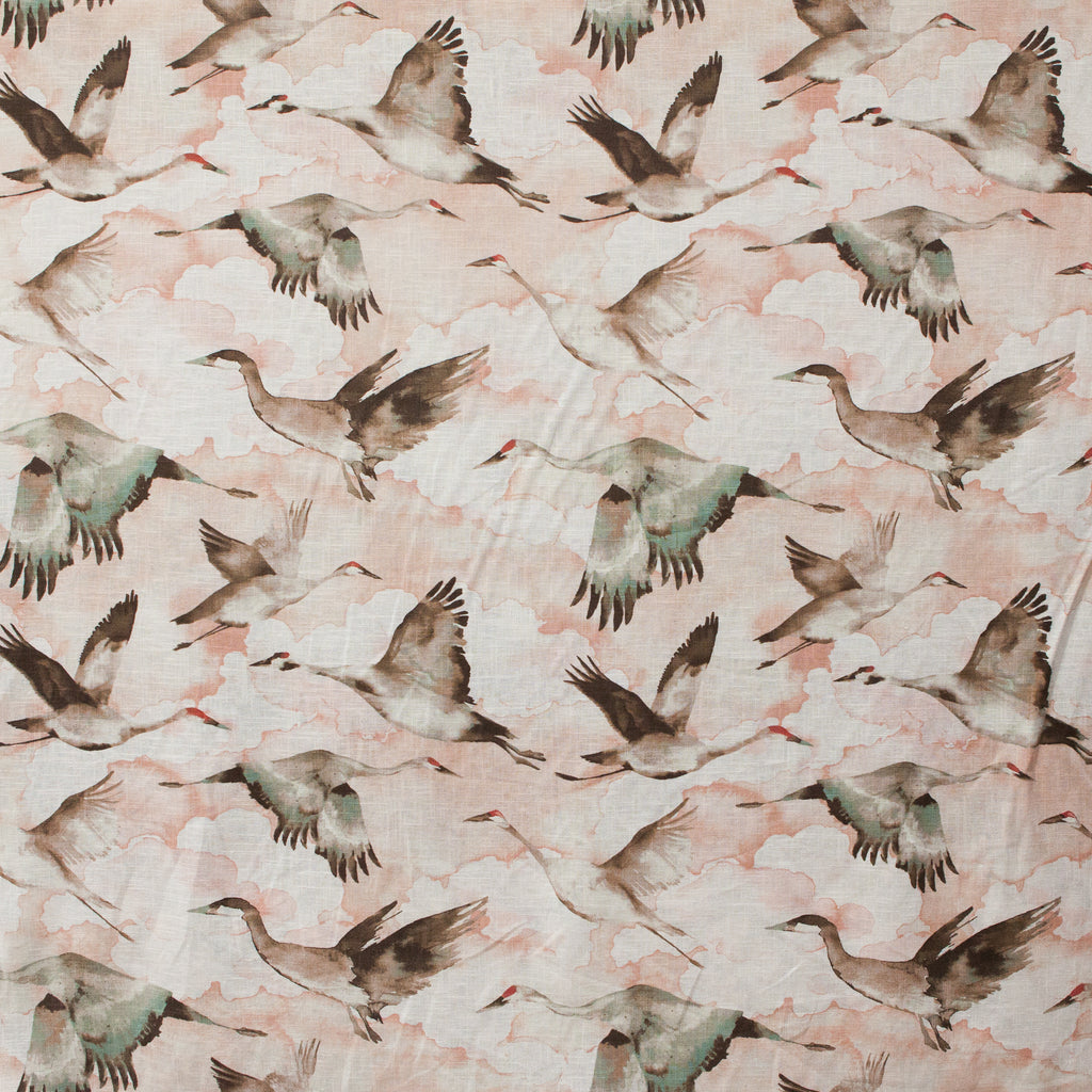 Pattern of birds on a textured background