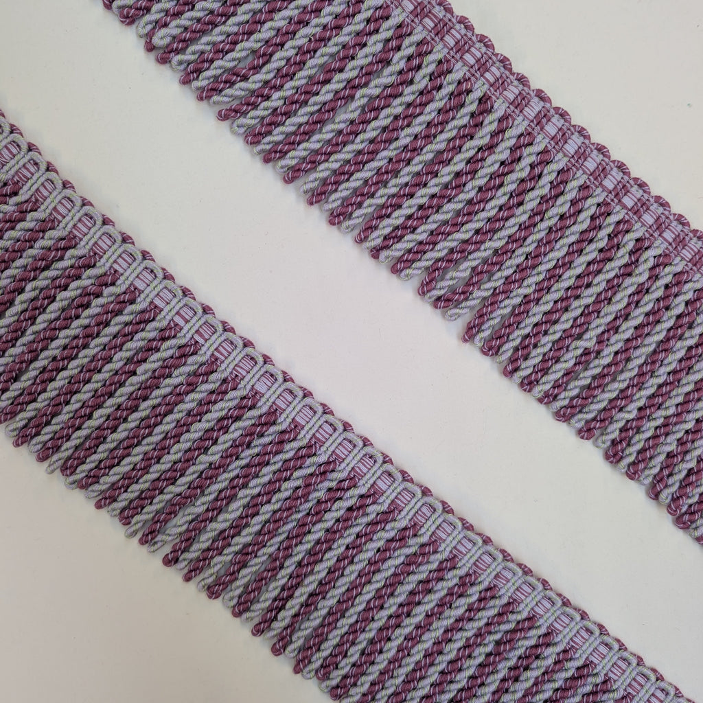 purple fringe trim