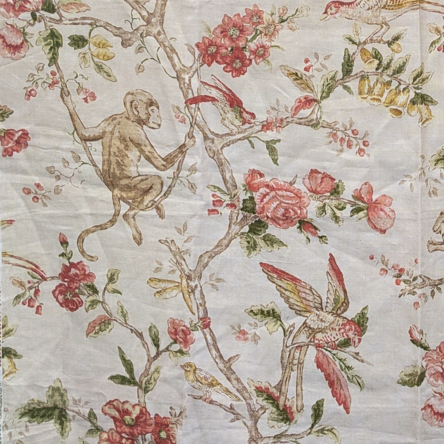 Mulberry ‘Giardino segreto’ Pink Remnant sold as 1 piece