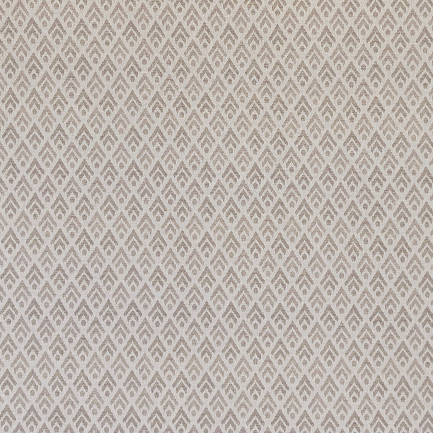 Geometric self pattern neutral fabric in arrow shapes