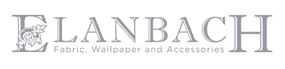Elanbach logo for fabric, wallpaper, and accessories