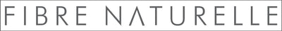 Text 'FIBRE NATURELLE' in white on a light gray background