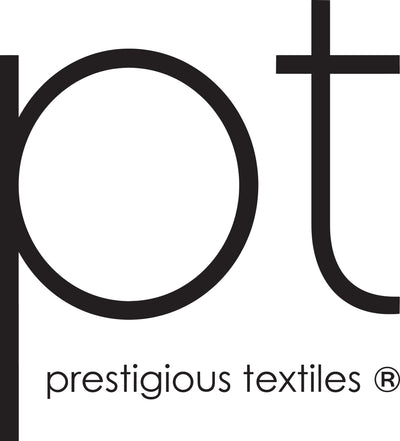 Logo of prestigious textiles with 'pt' initials on a white background