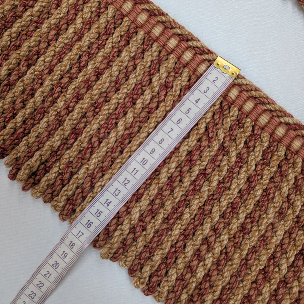 Absolutely Fabrics ‘Long Fringe’ Rust