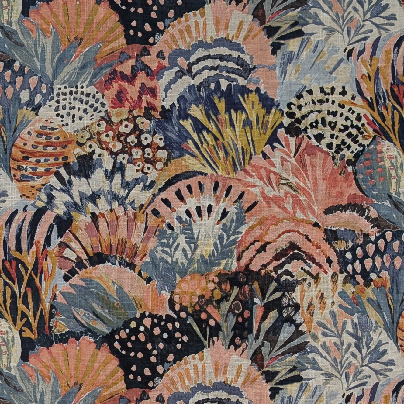 Edinburgh Weavers ‘Maggie’ Coral