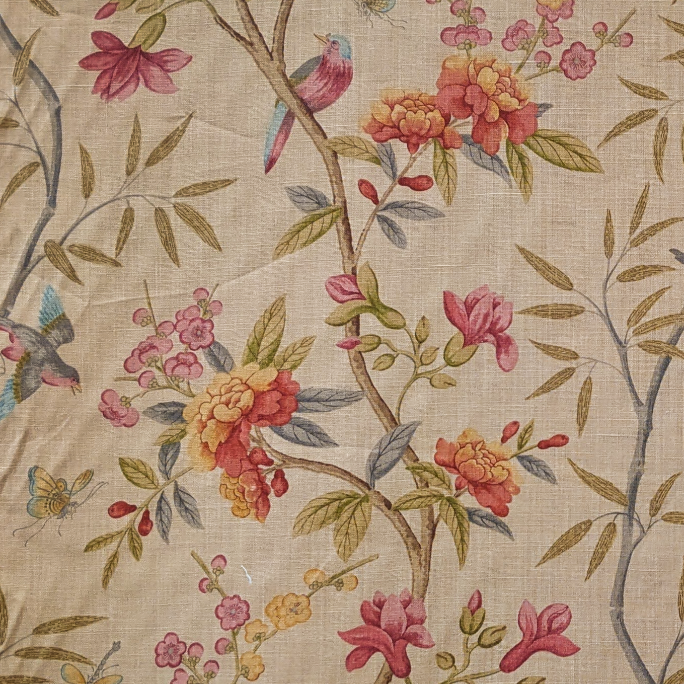 GP & J Baker  ‘Peony Blossom’ Vintage remnant sold as 1 piece