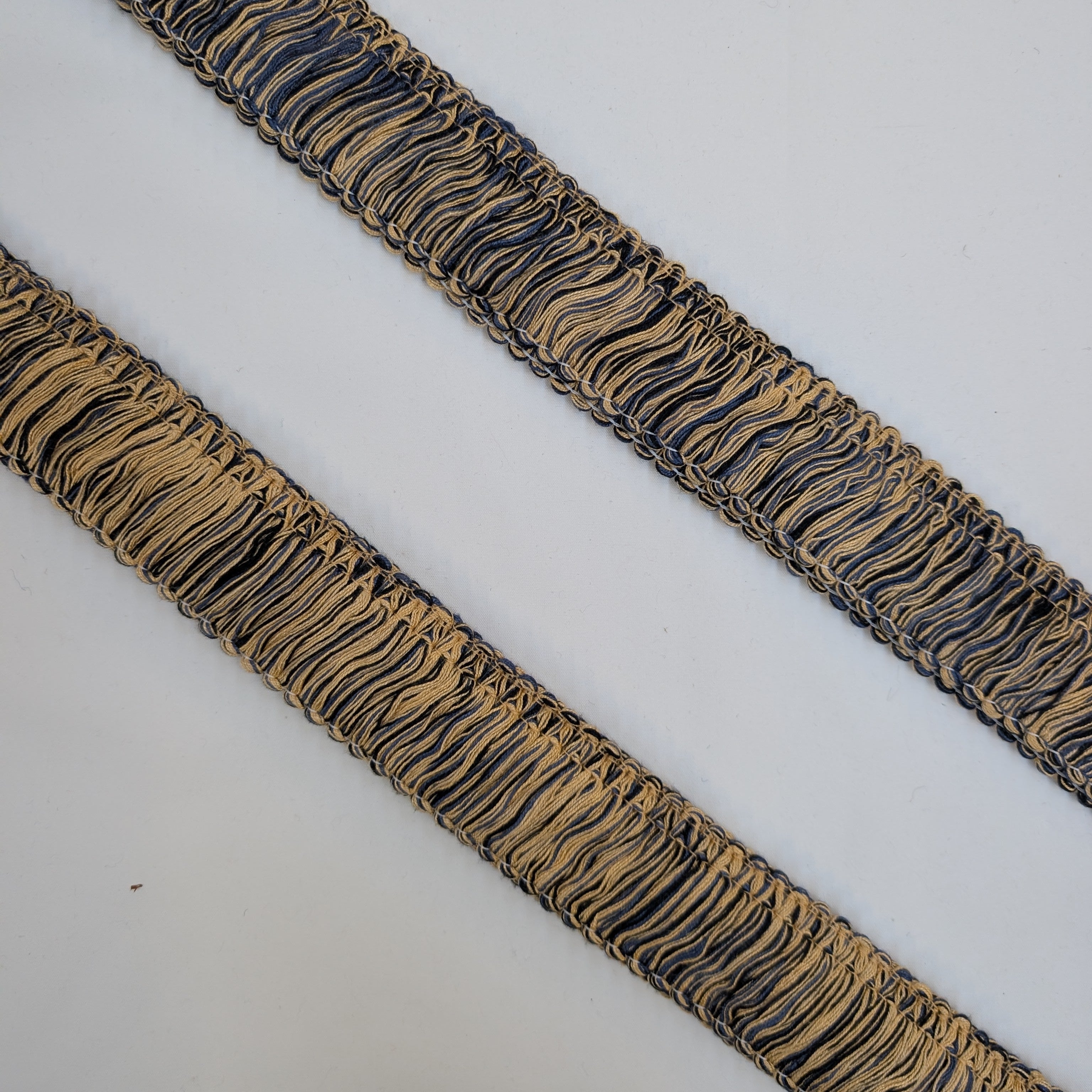 Absolutely Fabrics ‘Double Roche’ Blue Gold