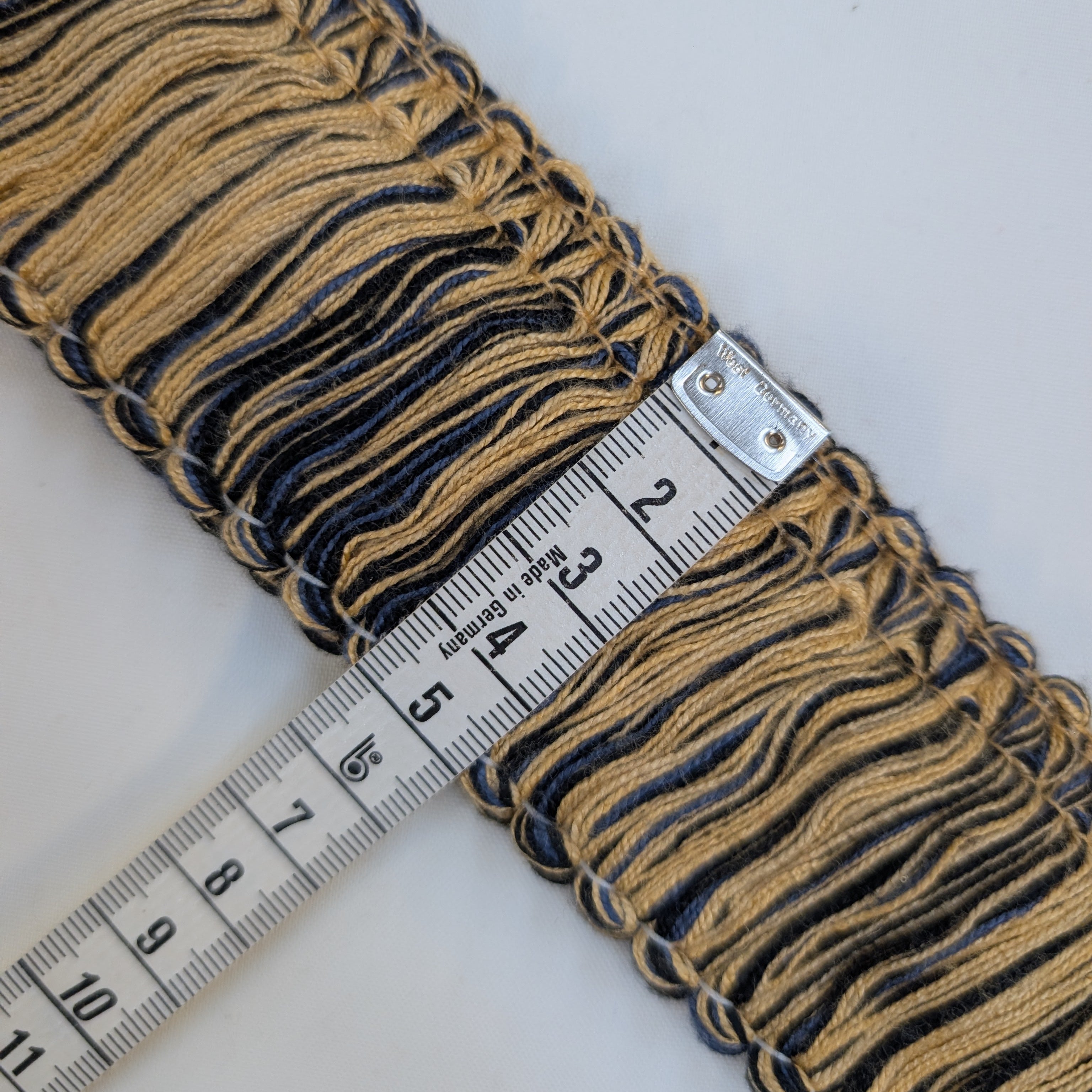 Absolutely Fabrics ‘Double Roche’ Blue Gold