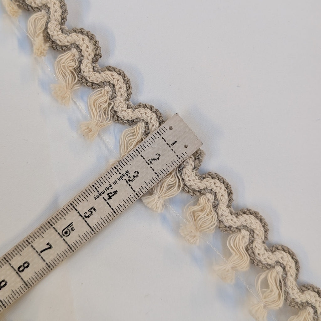 Absolutely Fabrics ‘Scroll Tassel' Taupe