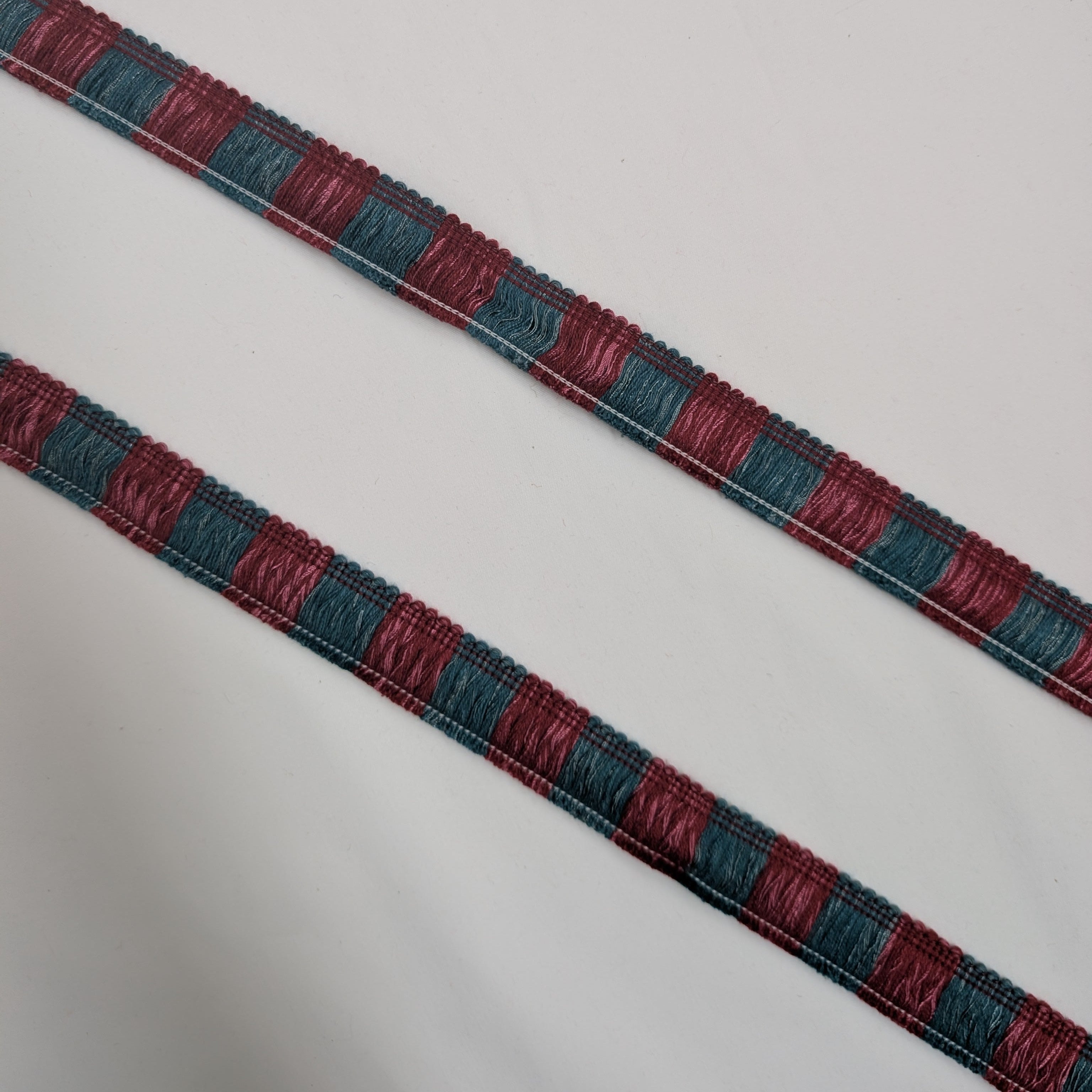 Absolutely Fabrics ‘Two Toned Roche' Blue Red