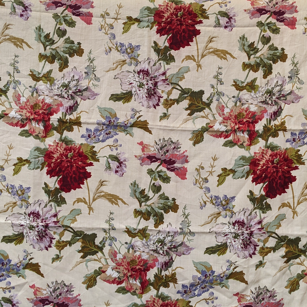 G P Baker ‘Titchfield’ Rose/cream Remnant sold as 1 piece