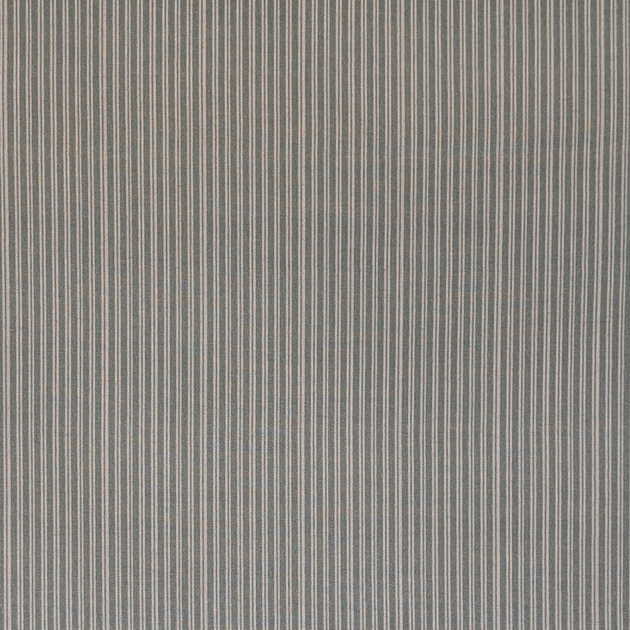 Absolutely Fabrics 'Ticking' Turquoise/Aqua