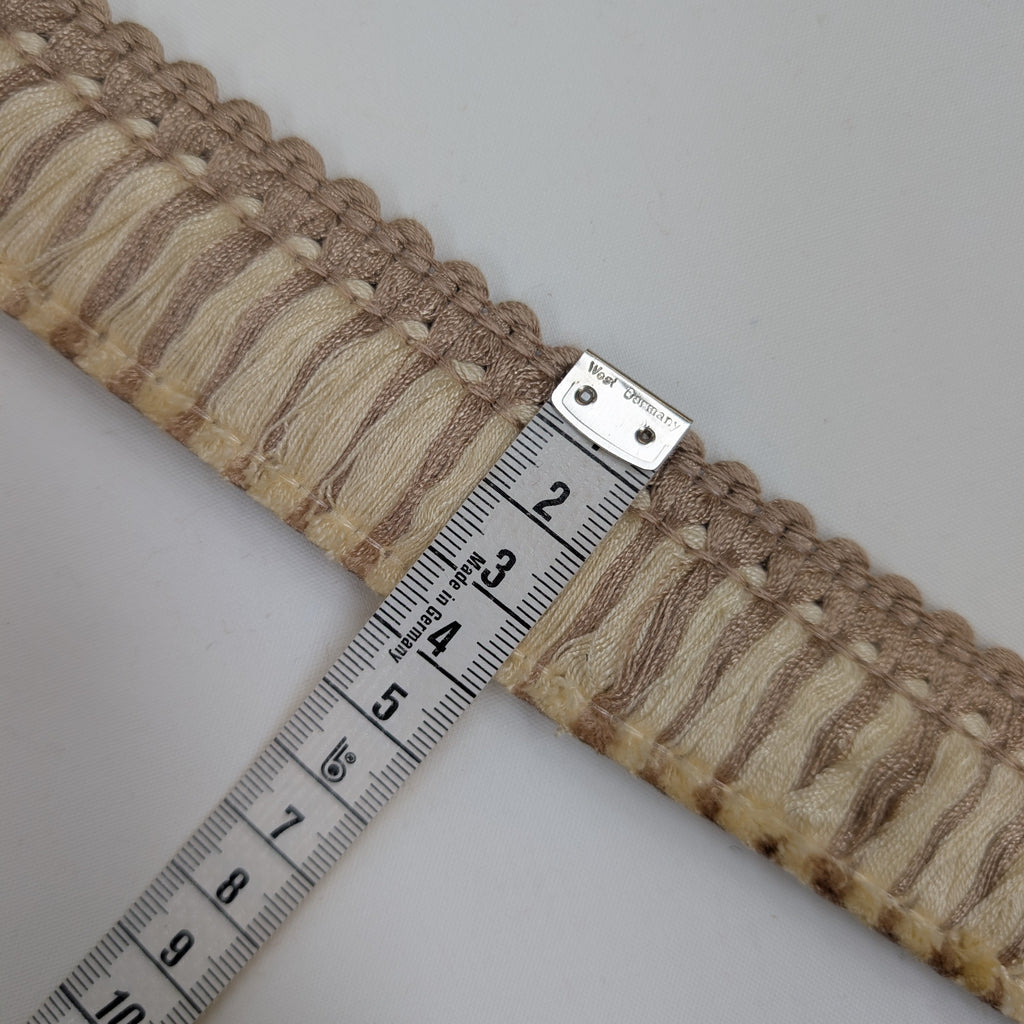 Absolutely Fabrics ‘Two Toned Roche' Cream