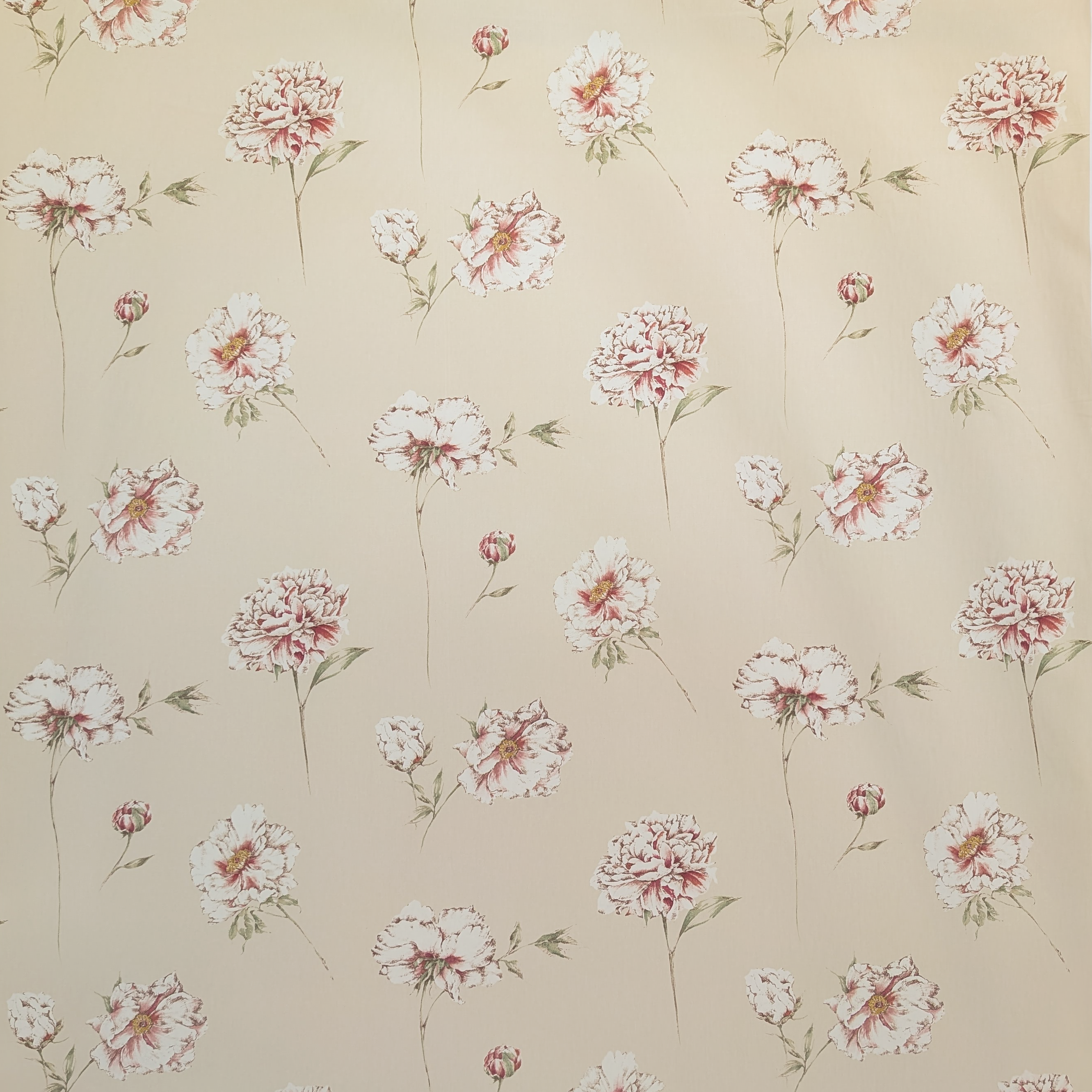 Floral pattern on a beige background
